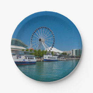 Navy Pier Paper Plates