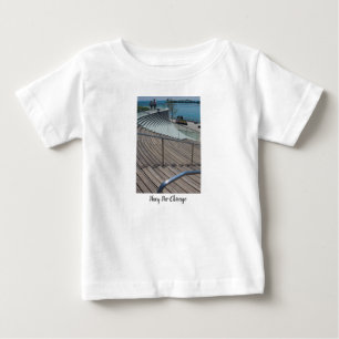 Navy Pier Stairs Baby T-Shirt