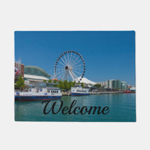 Navy Pier Welcome Doormat