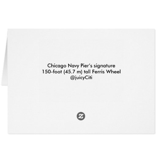 Navy Pier's Signature Ferris Wheel (Back Horizontal)