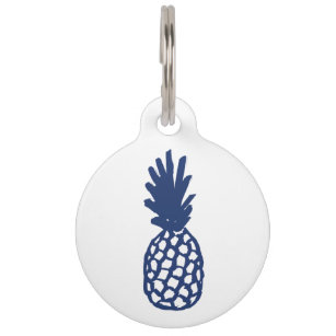 pineapple dog tag