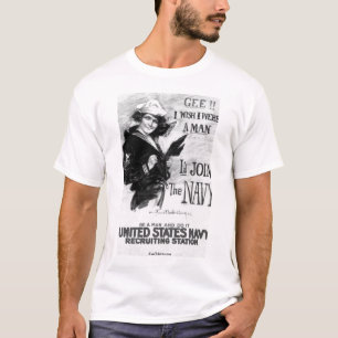 Navy Recruiting Poster T-Shirt