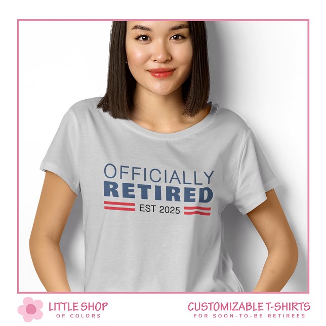 Navy Red Officially Retired Customizable T-Shirt (Creator Uploaded)