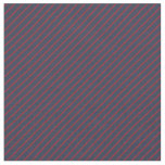 Navy &amp; Red Stripes Fabric