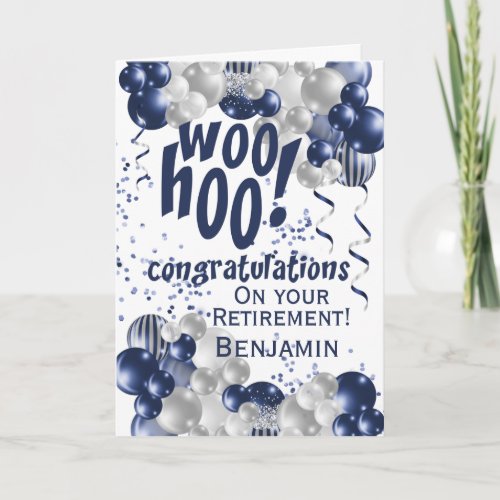 Navy Retirement Congratulations Card