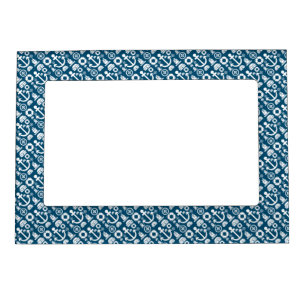 Navy sailor Element sea pattern Magnetic Frame