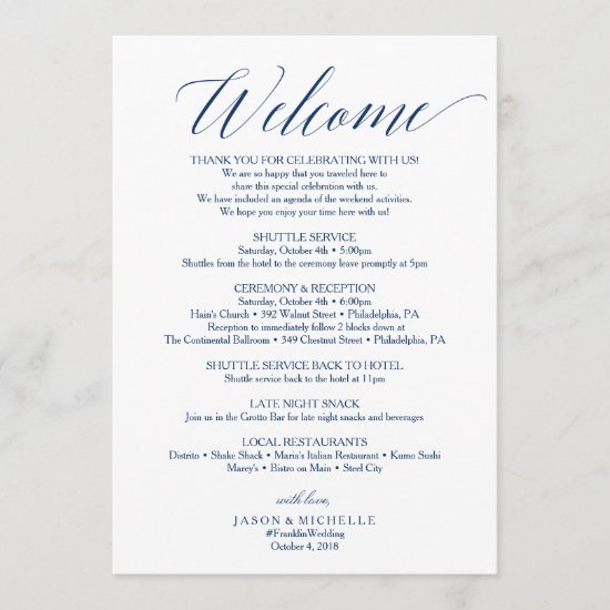 Wedding Programs