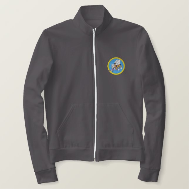 Navy Seabee Embroidered Jacket (Design Front)