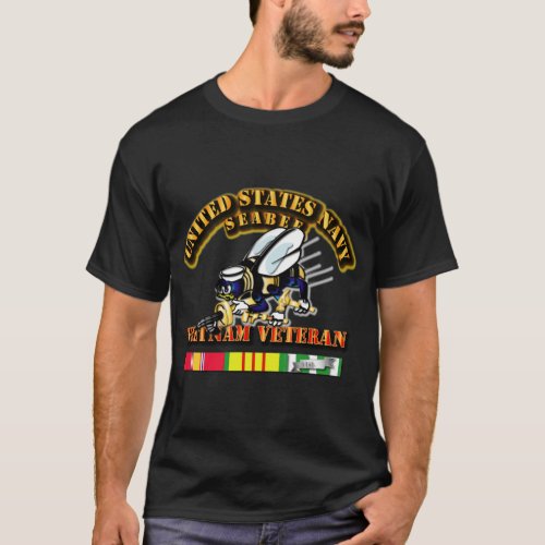 Navy _ Seabee _ Vietnam Veteran   T_Shirt