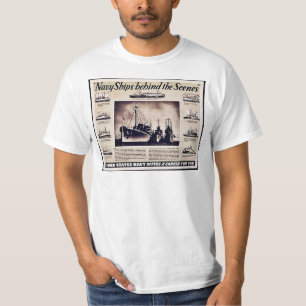 Navy Ships Behind The Scenes T-Shirt
