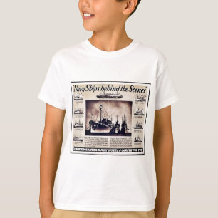Navy Ships Behind The Scenes T-Shirt