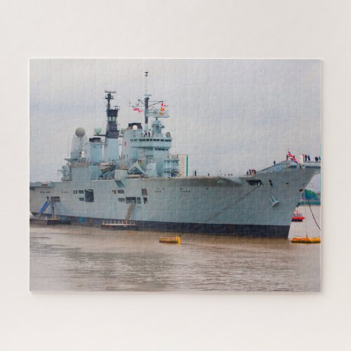 Navy Ships Tourist Attractions on the Thames Jigs Jigsaw Puzzle