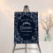 Navy Silver Quinceanera Welcome