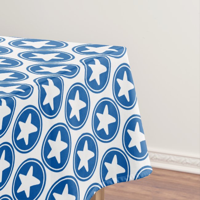Navy Star Pattern - Patriotic / 4th of July Party
