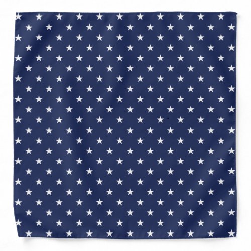 Navy Stars Bandana