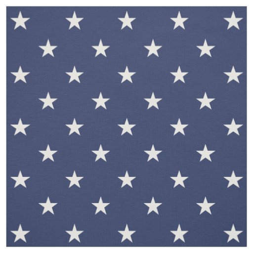 Navy Stars Fabric