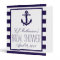 Navy Stripe Nautical Anchor Bridal Shower Recipe