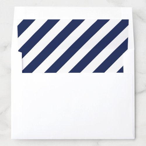 Navy Stripes Envelope Liner