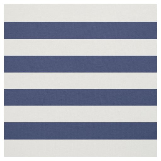 Navy Stripes Fabric