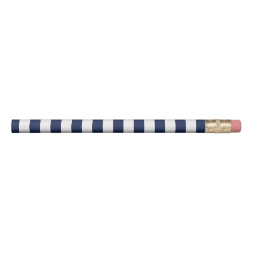 Navy Stripes Pencil
