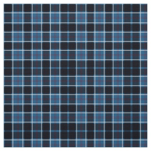Navy Tartan Fabric
