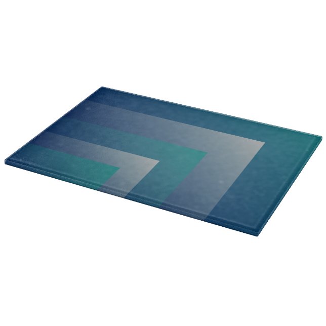 Navy teal gray cutting board (Corner)