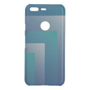 Navy teal gray uncommon google pixel case
