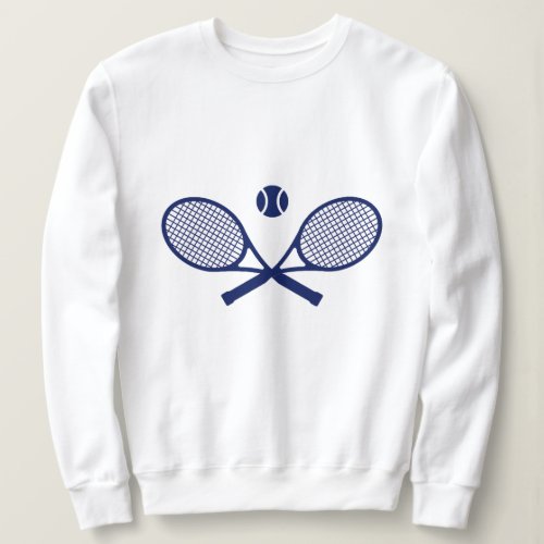 Navy Tennis Sweatshirt