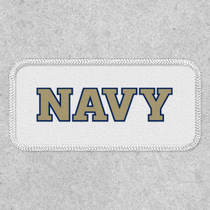 NAVY Text Logo Patch