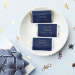 Navy the Night Before Rehearsal Dinner Wedding  Hershey's Miniatures<br><div class="desc">Elegant Navy the Night Before Rehearsal Dinner Wedding Hershey's Miniatures</div>