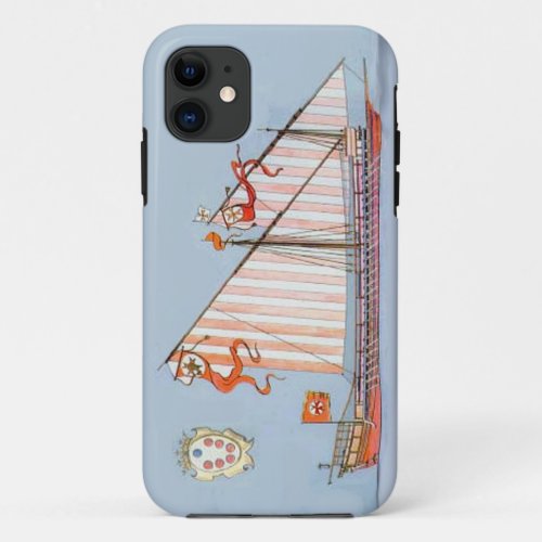 Navy Tuscany Medici iPhone 11 Case