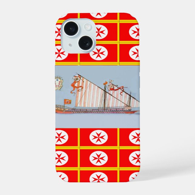 Navy Tuscany Medici Iphone Case (Back)