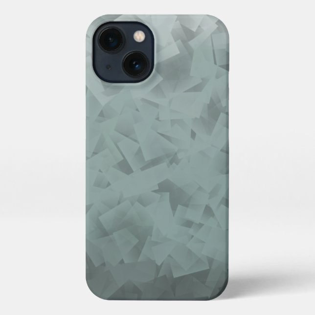 Navy Vector Camo iPhone Case (Back)