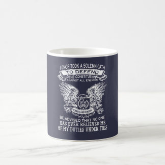 NAVY VETERAN COFFEE MUG