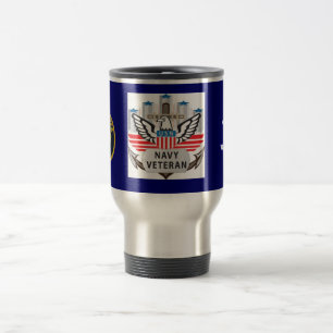 Navy Veteran Logo Mug