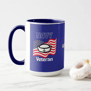 Navy Veteran Mug