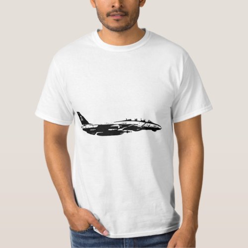 Navy VF_103 Jolly Rogers F_14 Tomcat Aircraft T_Shirt