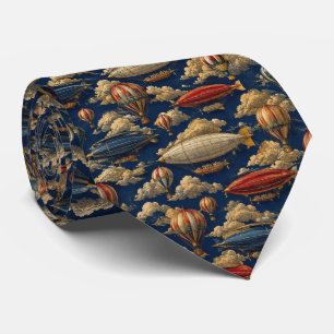 Navy Vintage Airship Heritage Neck Tie