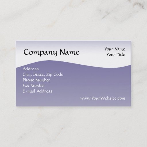 Customizable Navy Wave Business Card, Design Online