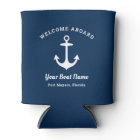 Navy Welcome Aboard Custom Boat Port
