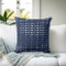 Navy & White Arrows Pattern Pillow