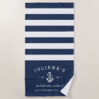 Navy & White Personalized Bachelorette Weekend