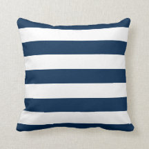 Navy & White Stripes