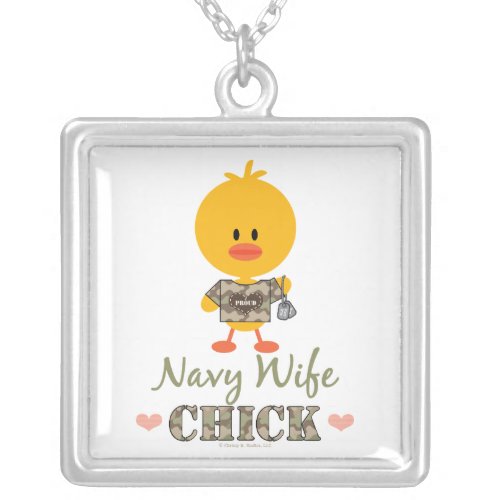 Navy Wife Chick Necklace