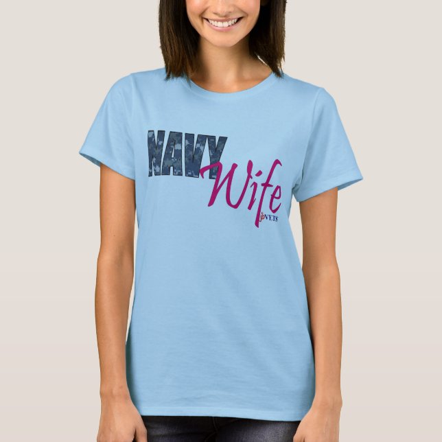 NAVY WIFE T-Shirt (Front)
