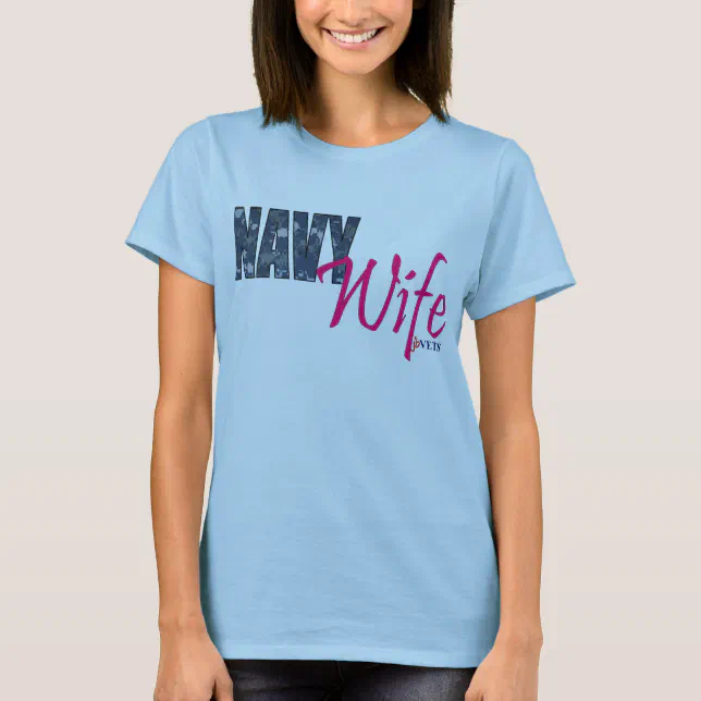 NAVY WIFE T-Shirt (Front)
