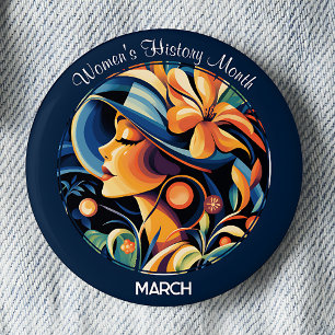 Navy Women's History Month Button