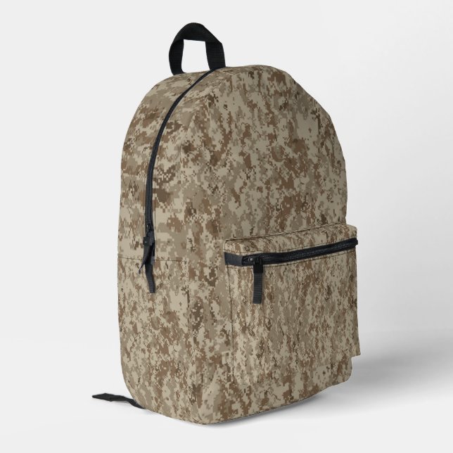 Navy Working Unit Type III camouflage backpack (Back Corner Left)