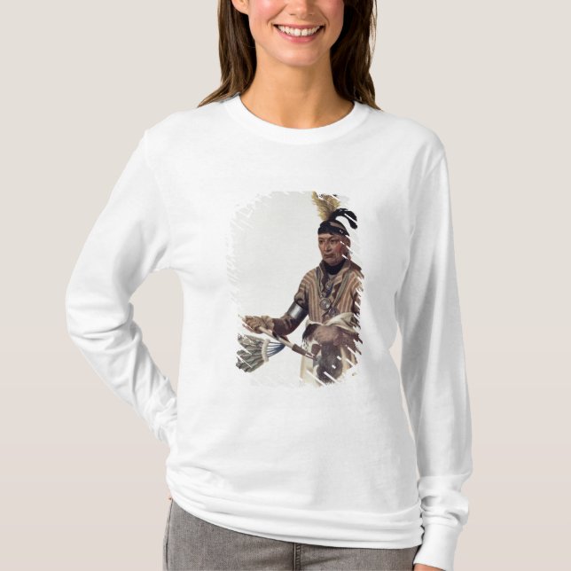 Naw-Kaw or 'Wood', a Winnebago Chief T-Shirt (Front)