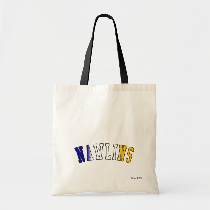 Nawlins in Louisiana State Flag Colors Bag